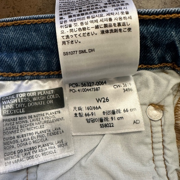 Levi's Classic 501 cut-off shorts - size 26 - Picture 6 of 6